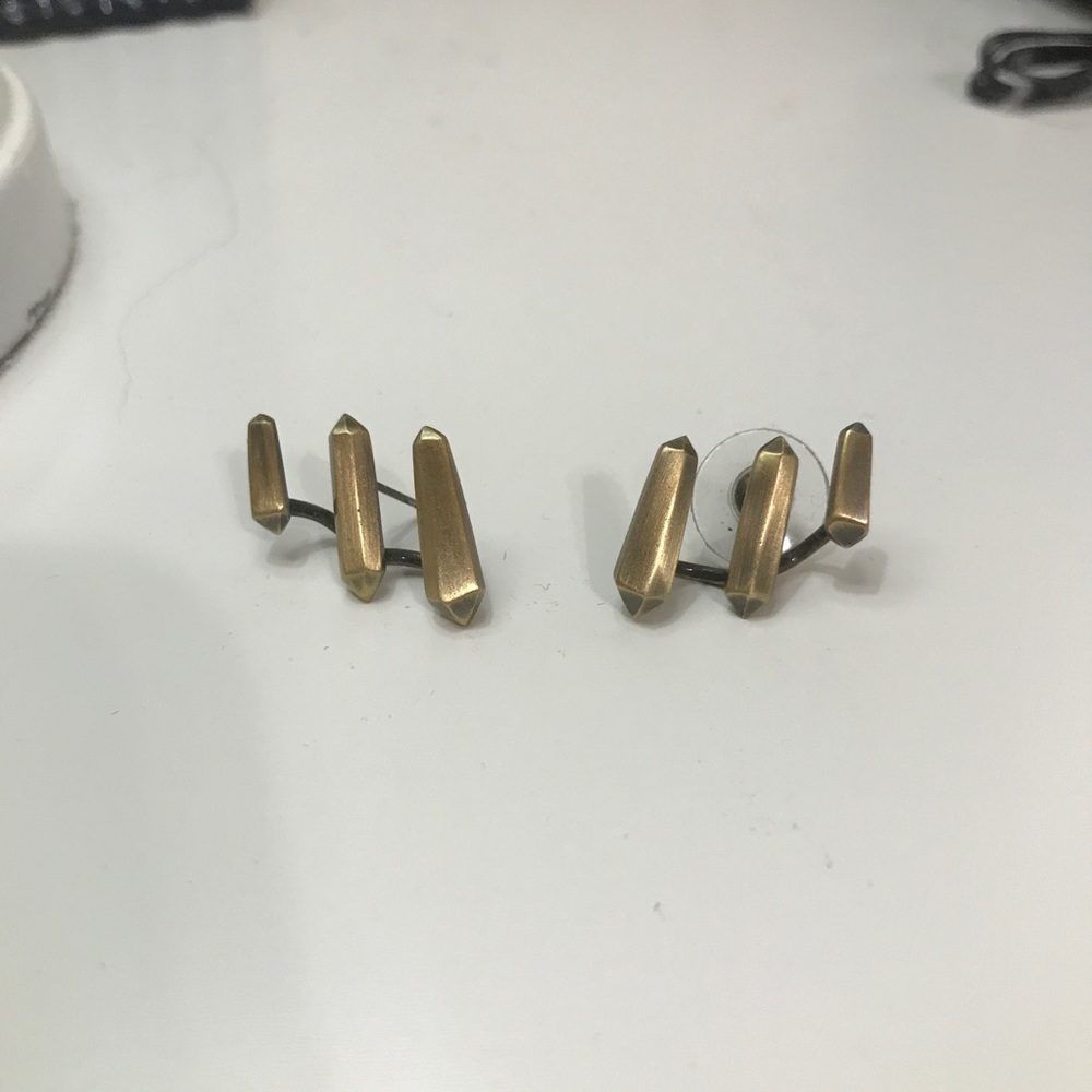 Kendra Scott Billie Ear Climbers- Antique Brass